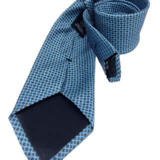 cravatta londra Blu retro